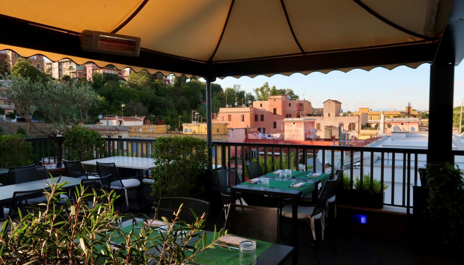 Ausblick - Trilussa Palace Hotel
