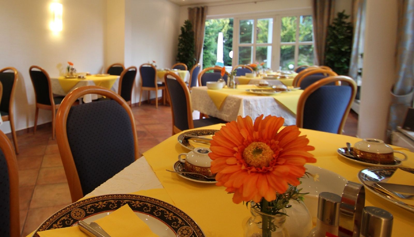 Ontbijtzaal - Am Boltentor Hotel Garni