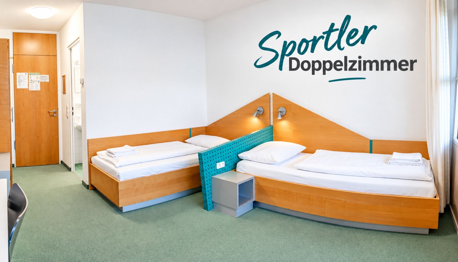 Standardzimmer (Doppel) - Sportschule Oberhaching