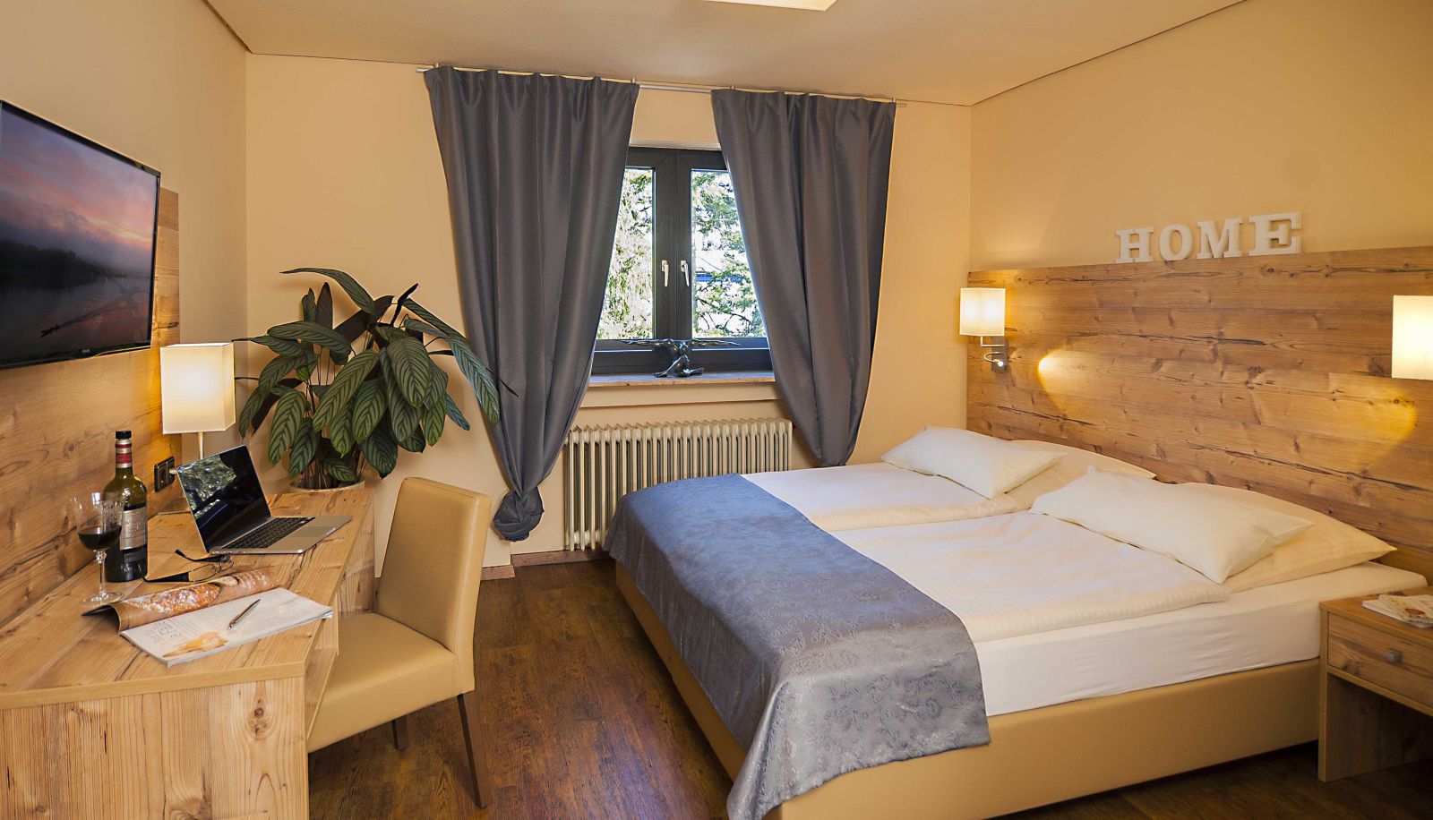 Komfortzimmer (Doppel) - Hotel & Restaurant Kübler