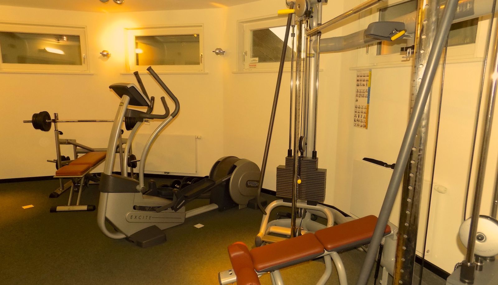 Salle de fitness - Strandhörn Golfhouse Allsuite Garni