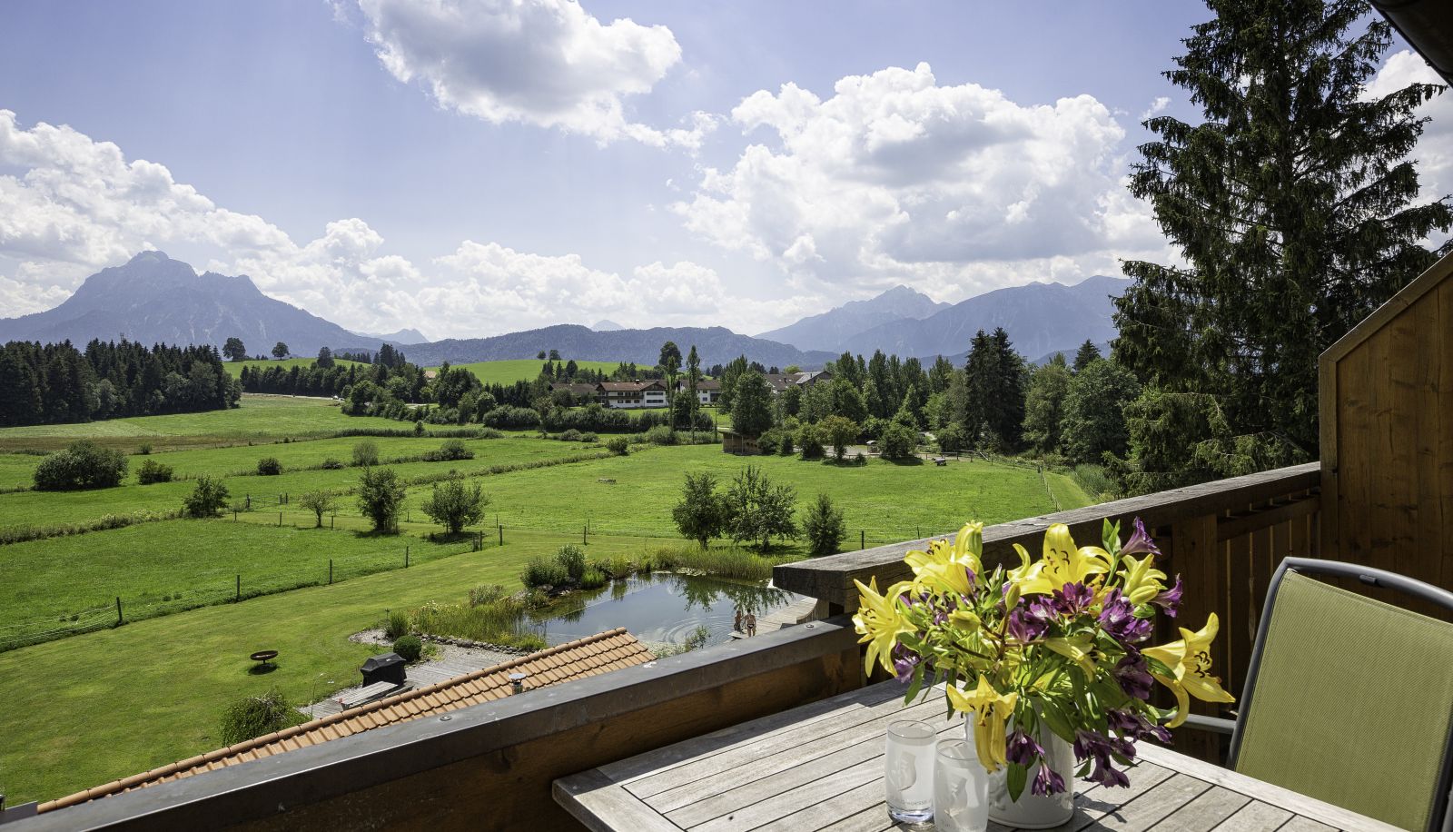 Ausblick - Kössel Landhaus