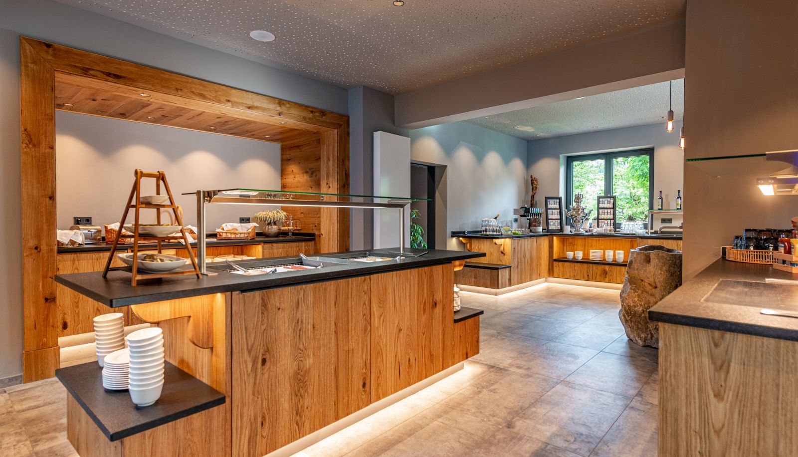 Buffet - Stadtvilla Schladming Boutique Hotel Garni