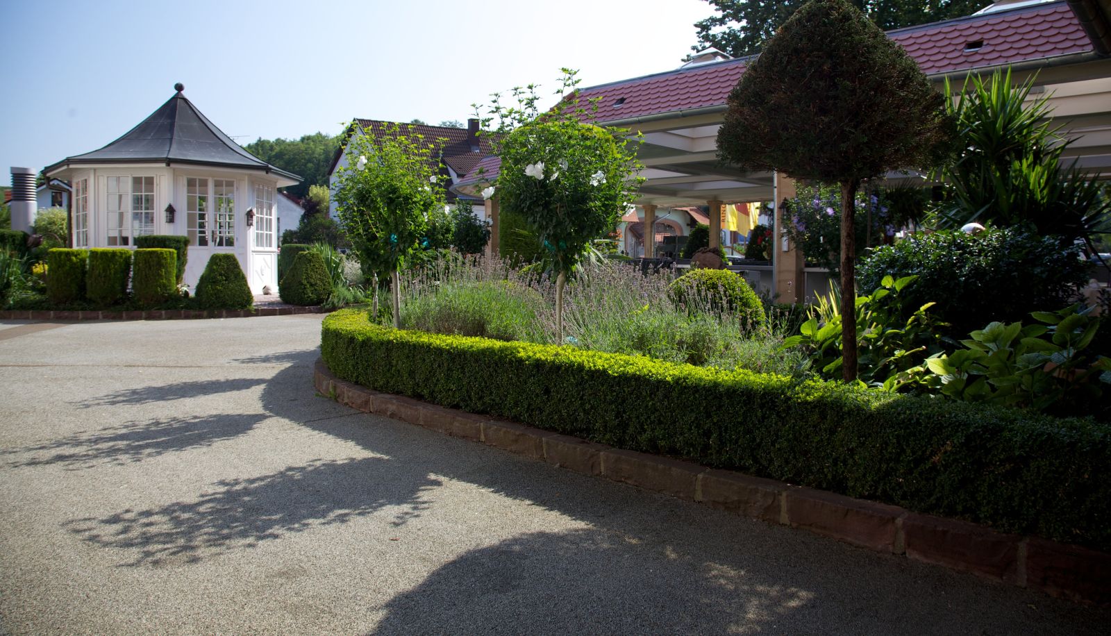 Buitenruimte van het hotel - Ringhotel Winzerhof