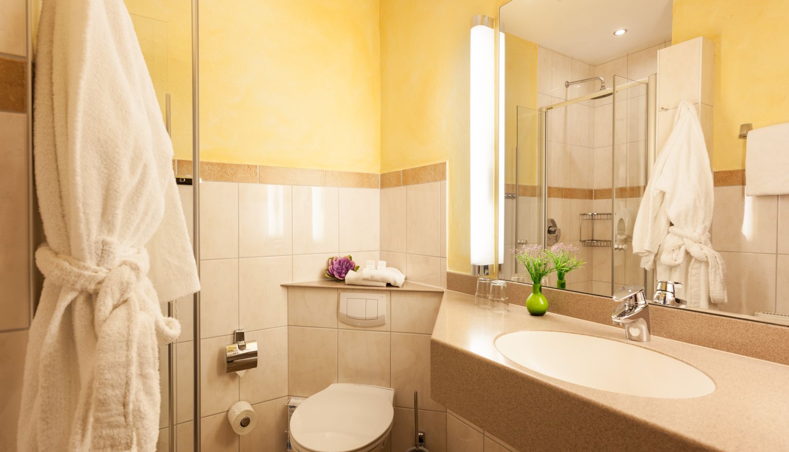 Salle de bain - Landhotel Weserblick