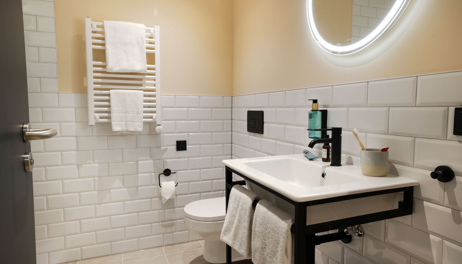 Badezimmer - ipartment Frankfurt Eastside