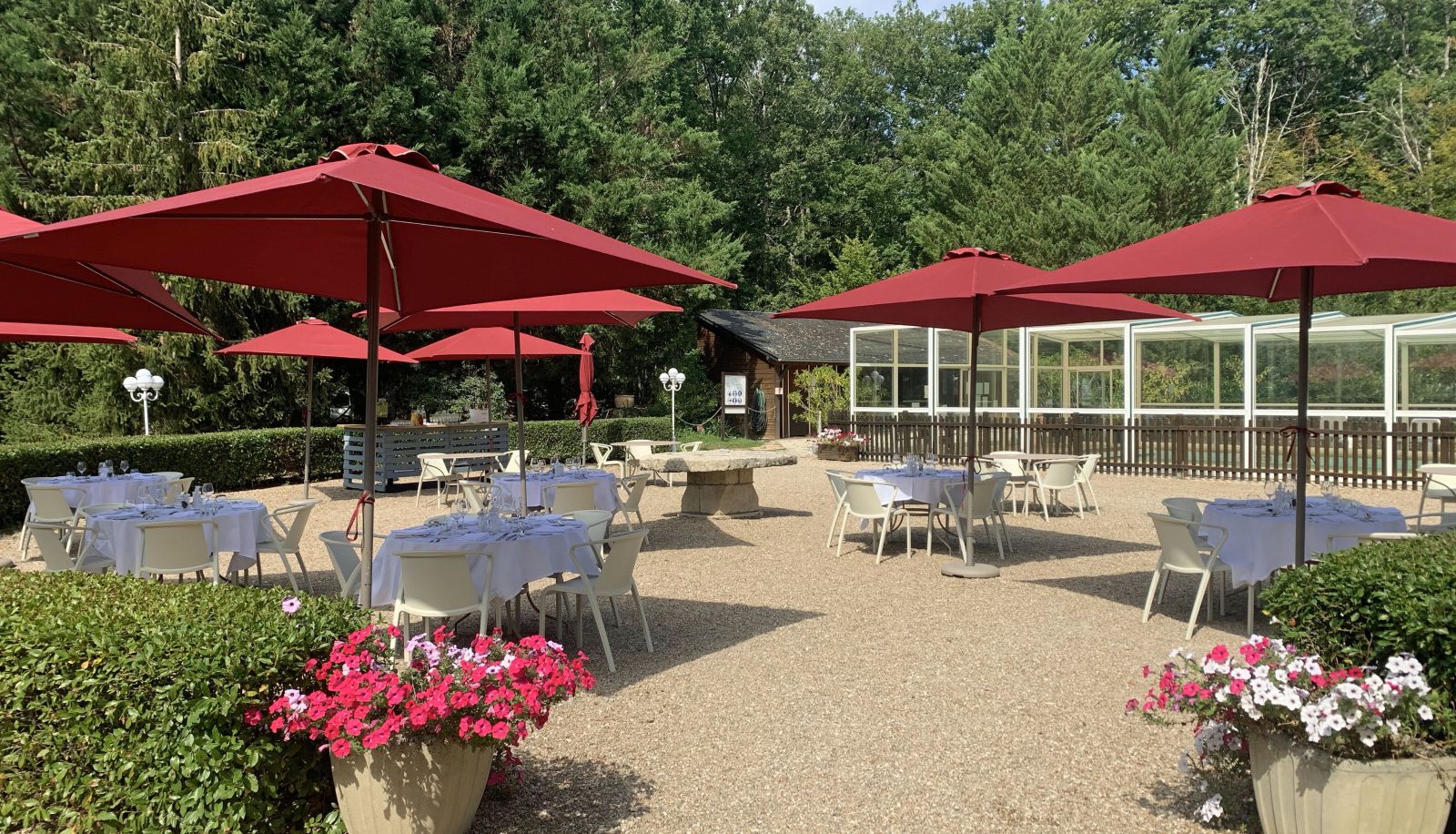 Terras - Le Relais des Landes - Demeures et châteaux