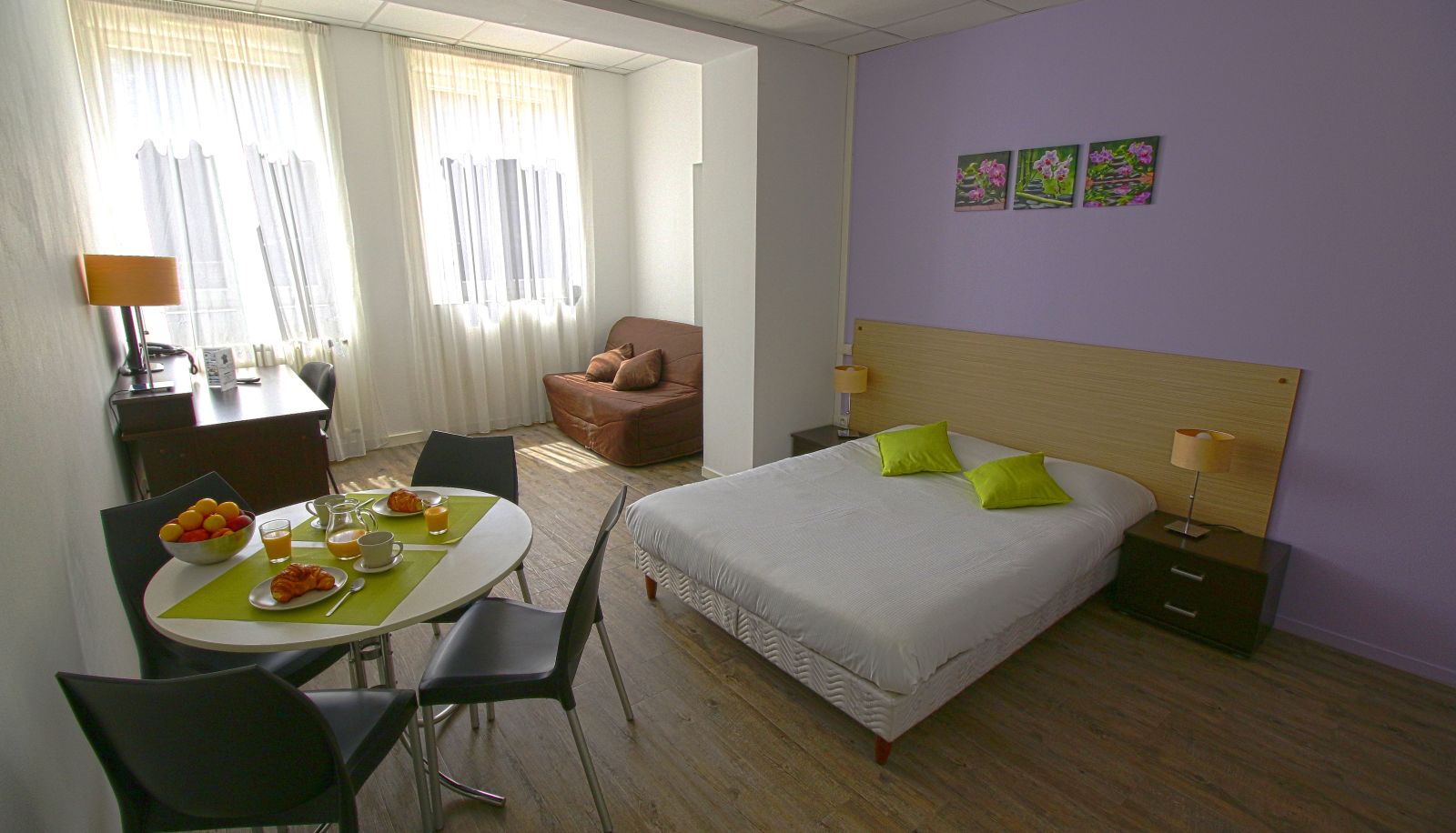 Camera superior (doppia) - Appart'Hotel Macon Le Cours Moreau
