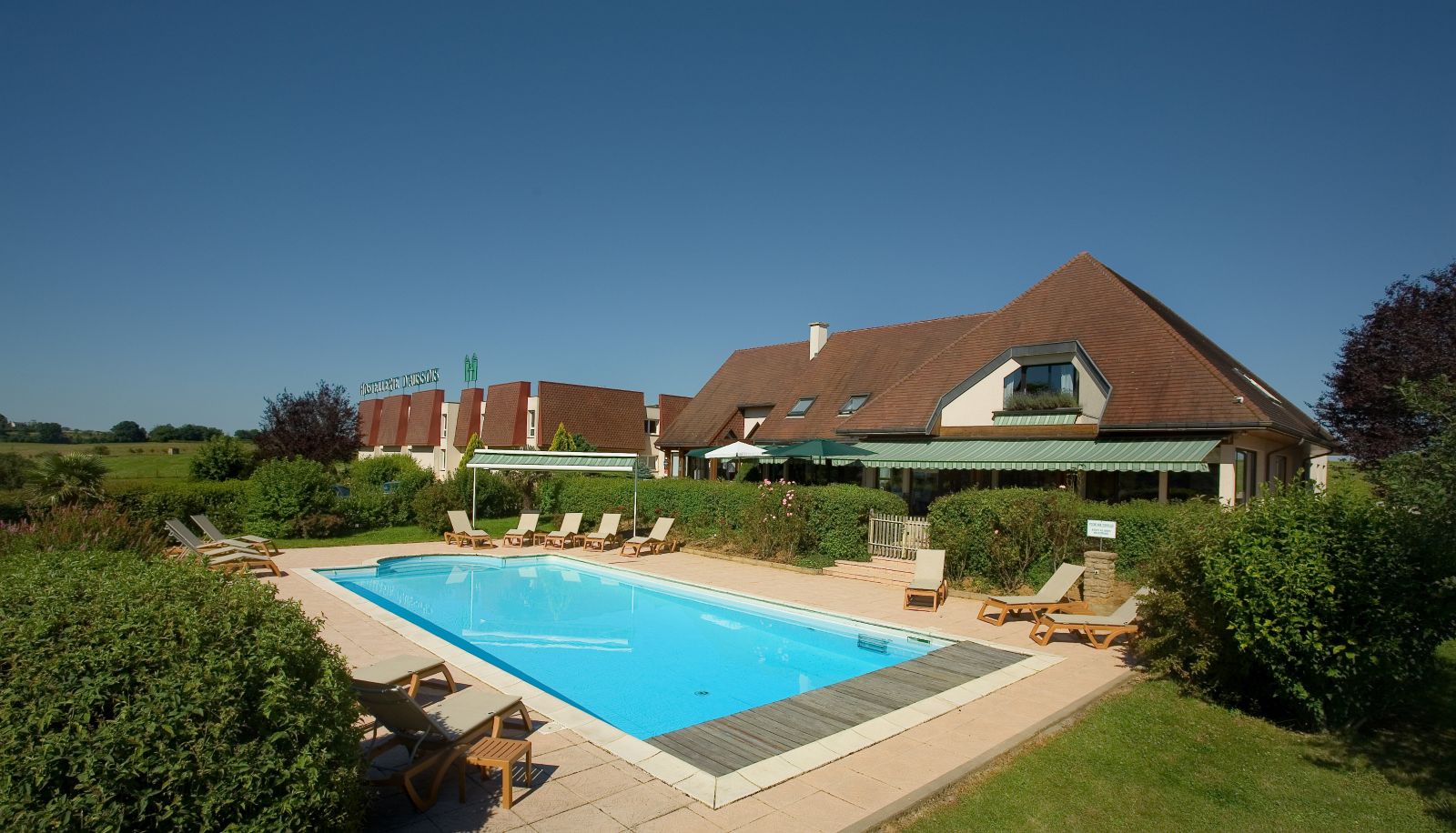Widok na zewnątrz - Hostellerie d Aussois