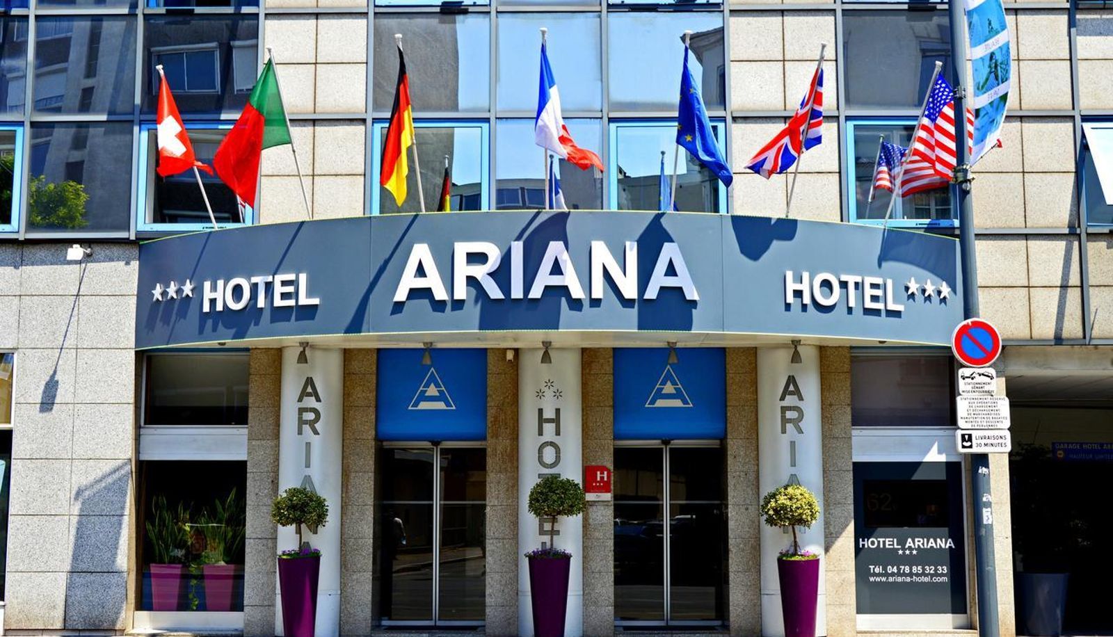 Vue extérieure - Hôtel Gratte-Ciel Ariana