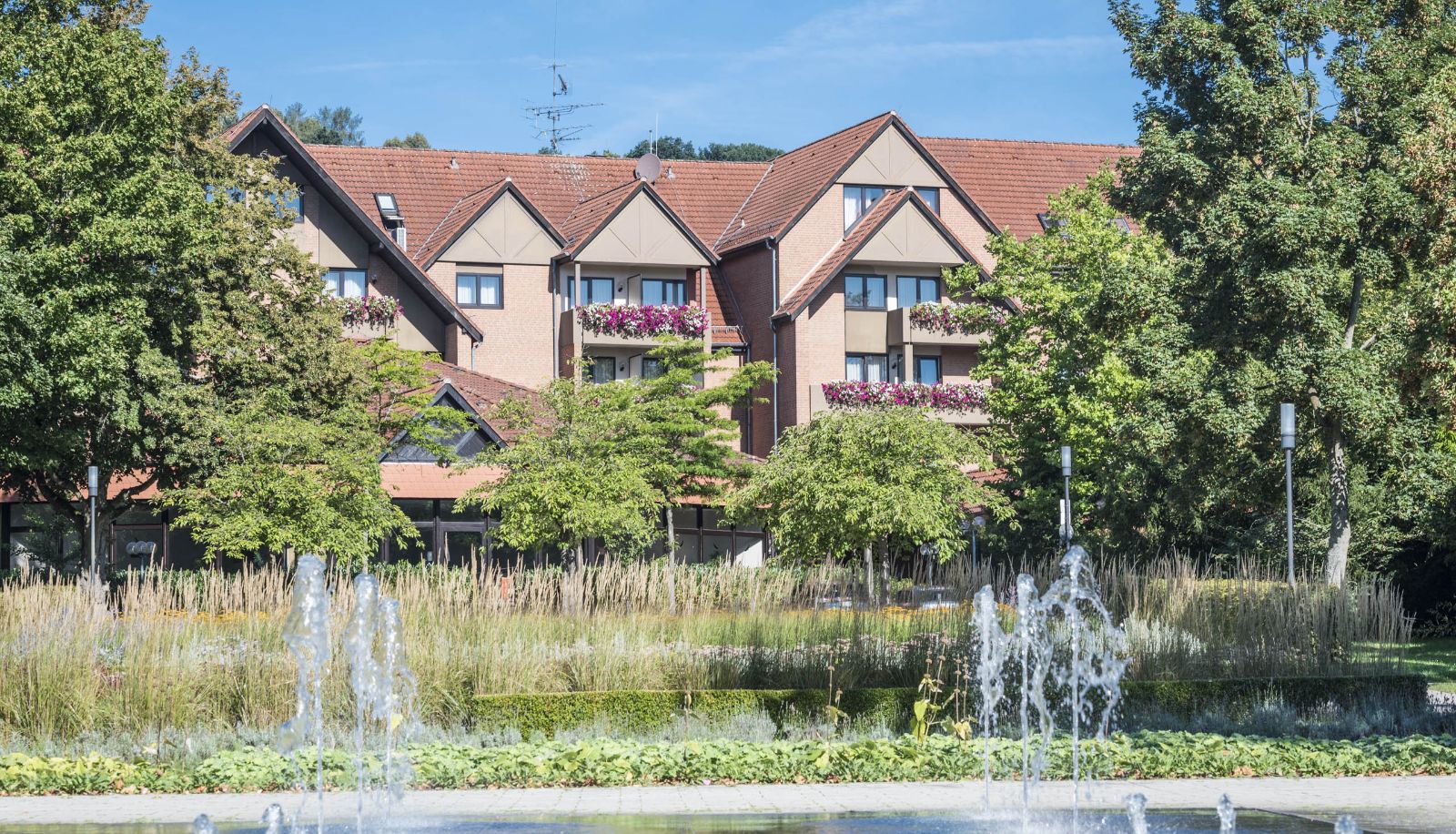 Zona exterior del hotel - Am Kurpark