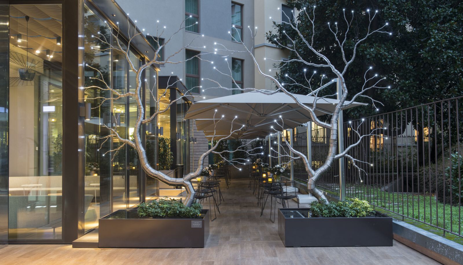 Area esterna dell'hotel - Starhotels E.c.ho