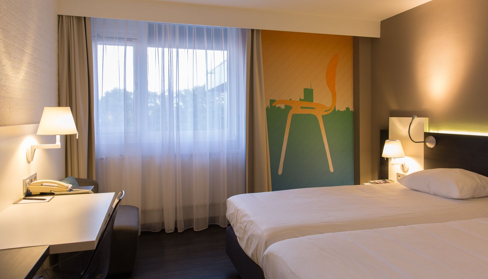 Standaardkamer (tweepersoons) - Postillion Hotel Dordrecht