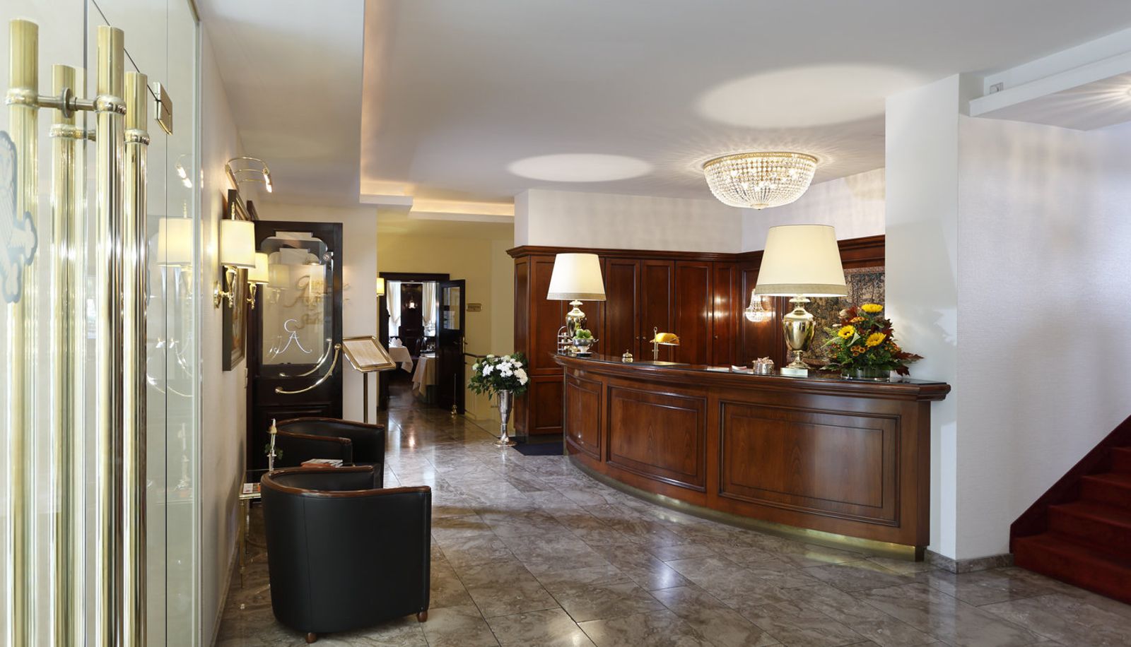 Receptie - Gebhards Hotel