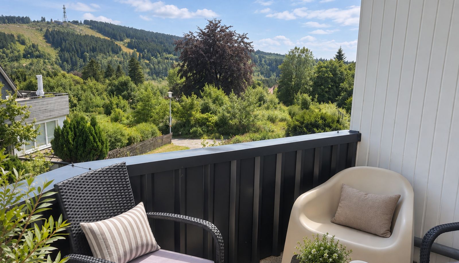 Kamer met balkon - BERG Motel HARZ