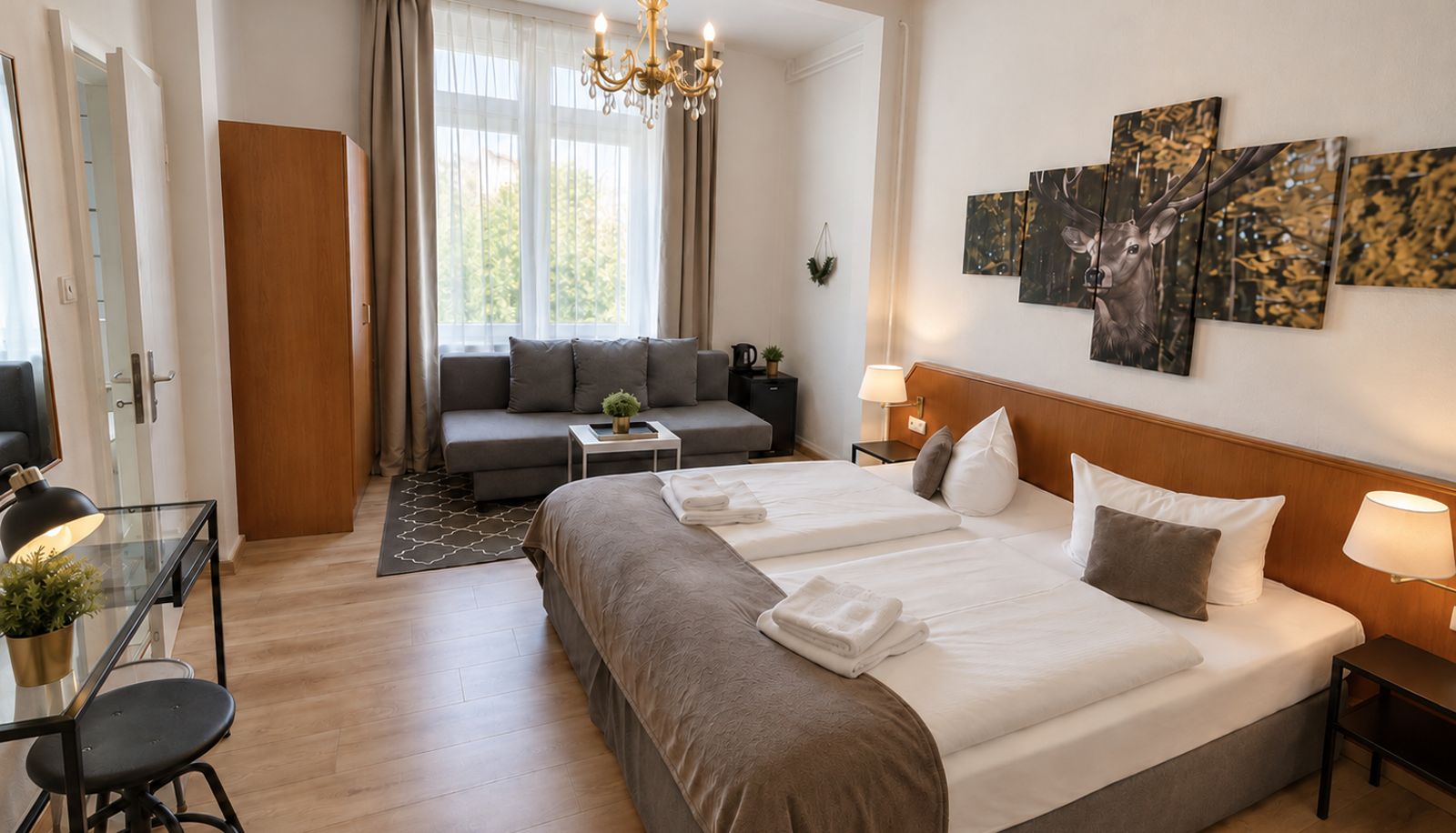 Standaardkamer (tweepersoons) - BERG Motel HARZ