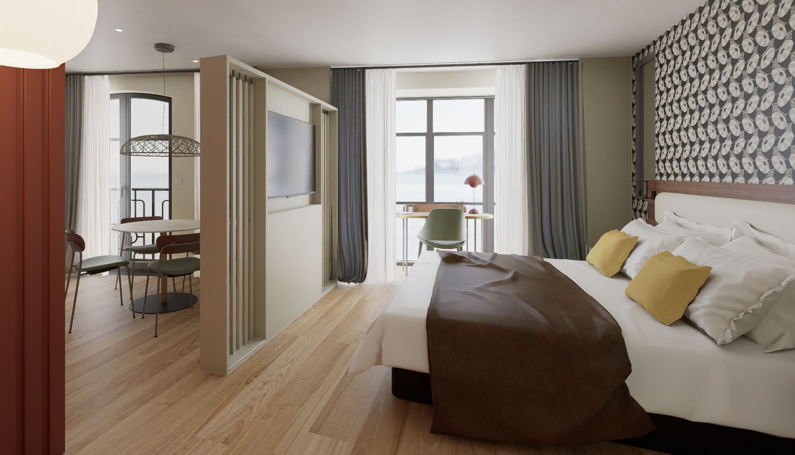 Suite - Grand Hôtel de Courtoisville - Piscine & Spa