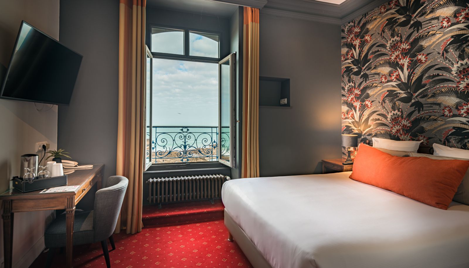 Pokój z widokiem na morze - Hotel France et Chateaubriand
