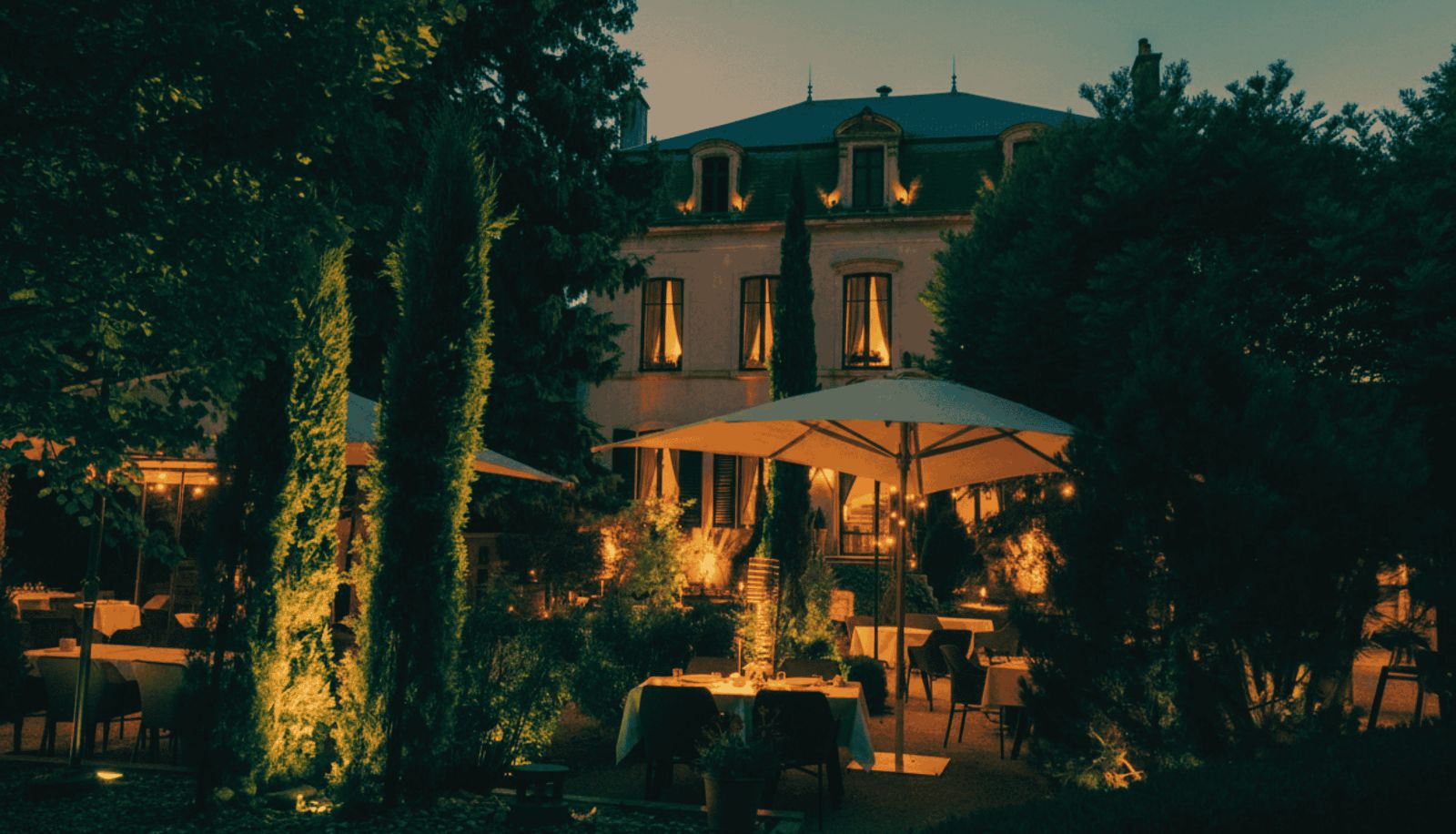 Terasse - Hostellerie Cèdre & Spa