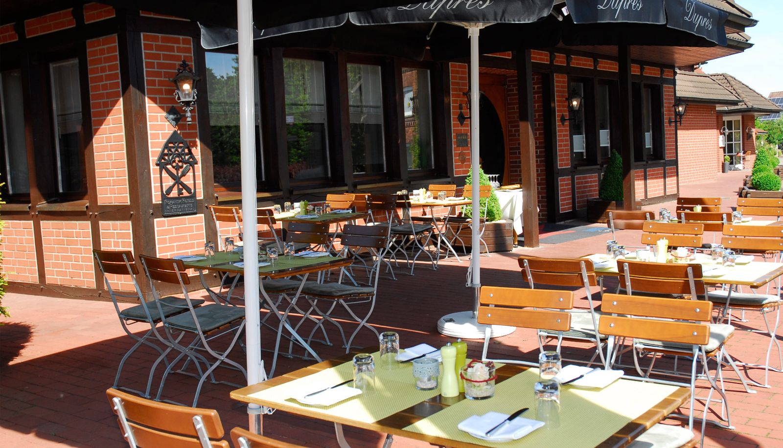 Terrasse - Schmiedegasthaus Gehrke Romantik Hotel