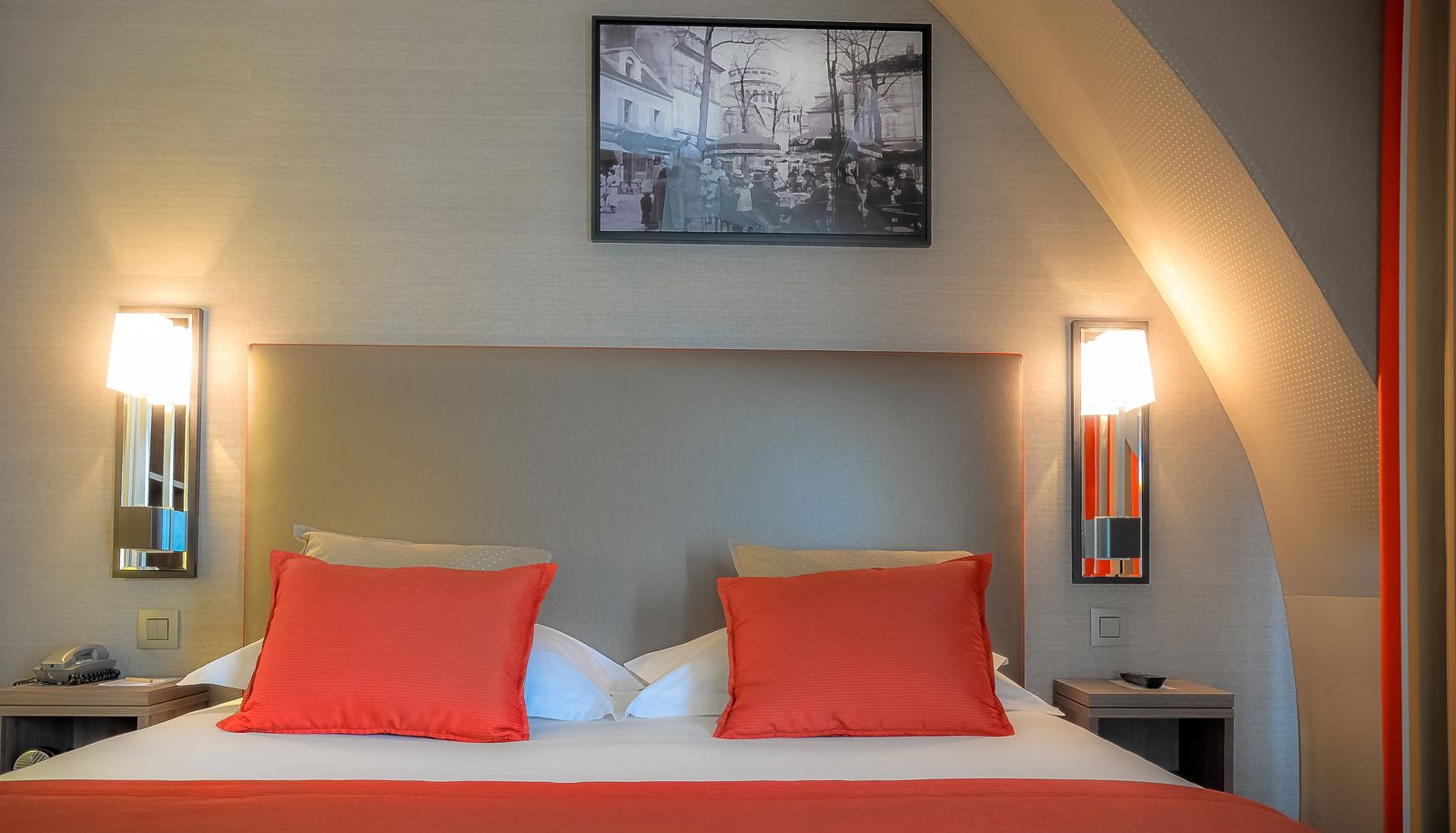 Standardzimmer (Doppel) - Hôtel Marais Bastille