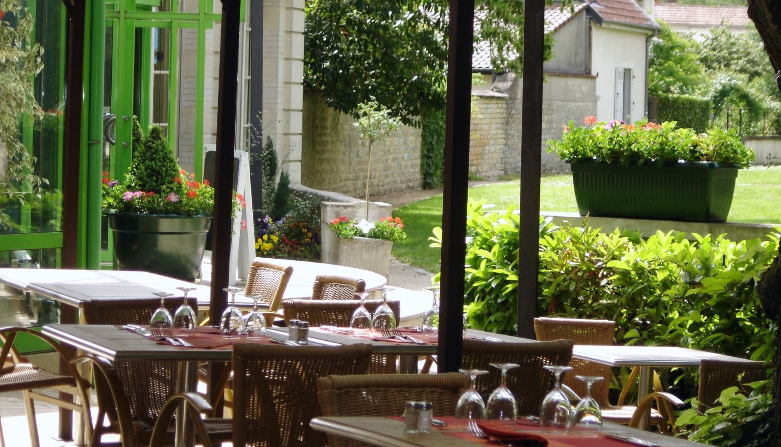 Terras - Le Parc de la Colombière Hôtel Restaurant