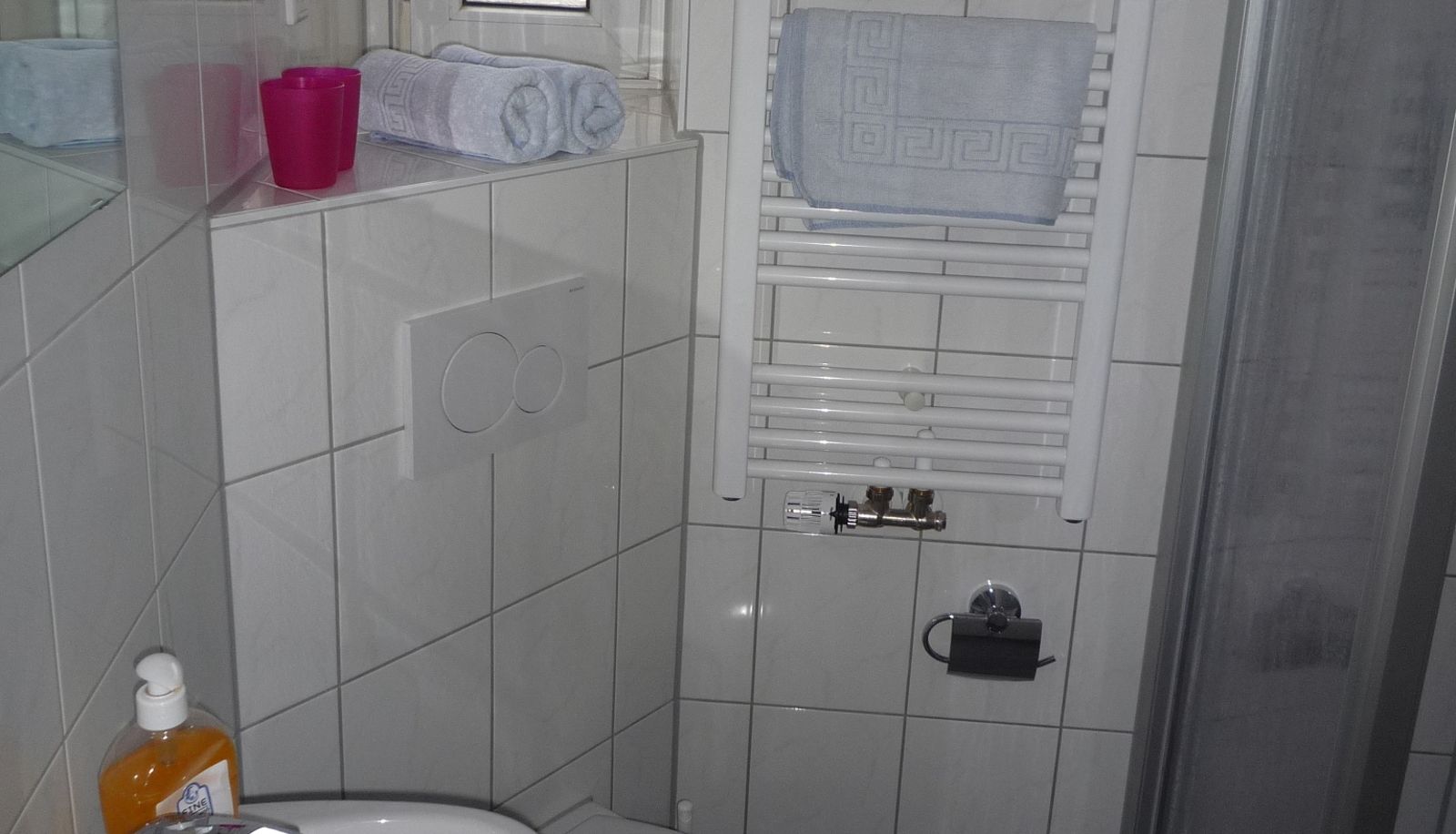 Badezimmer - Grupello Gästehaus