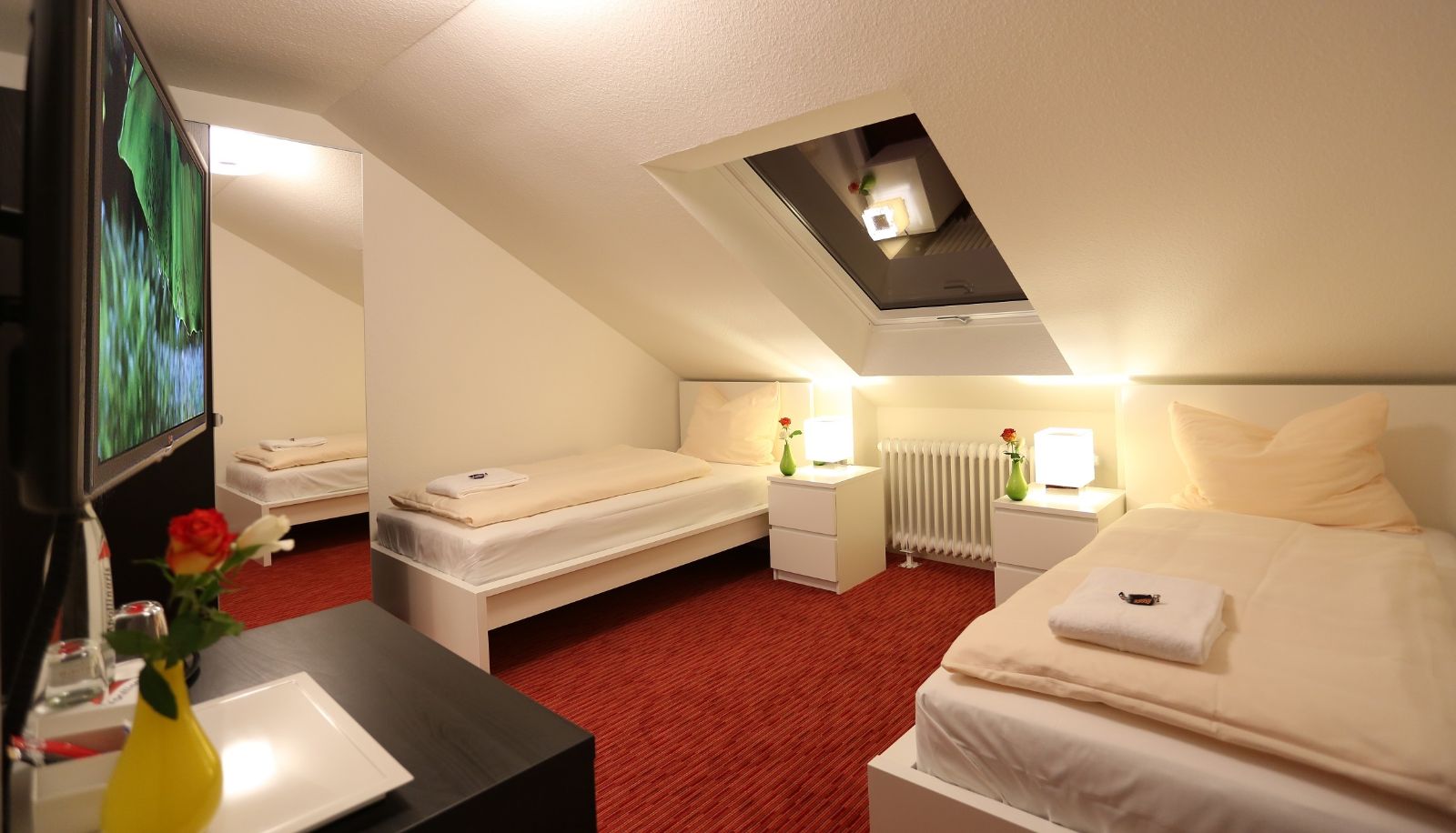 Standardzimmer (Doppel) - Hotel B54 Heidelberg