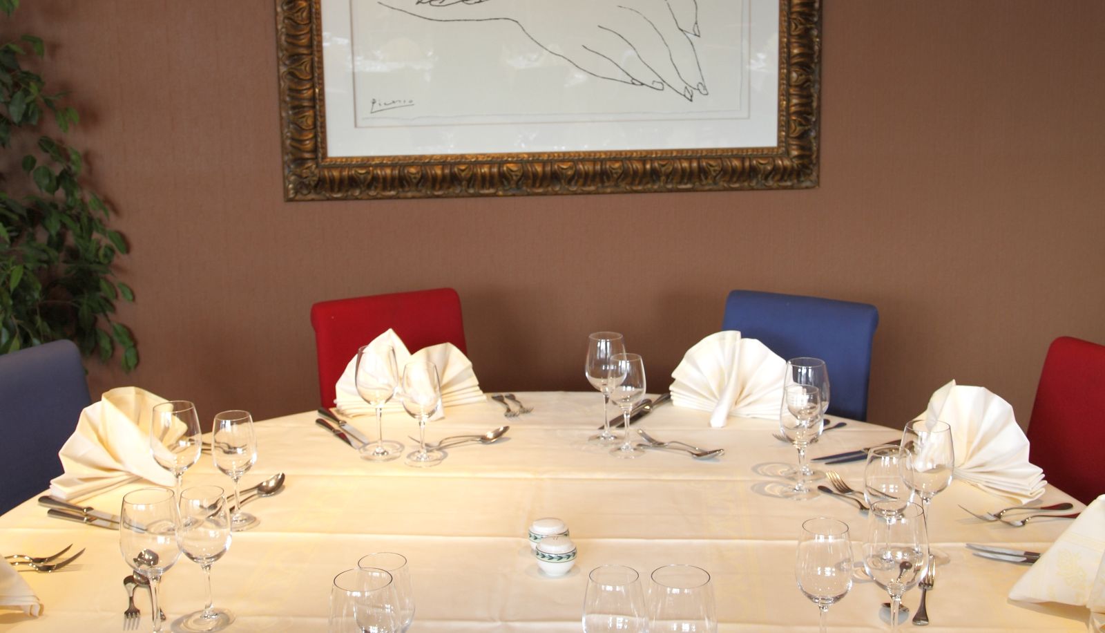 Ontbijtzaal in het restaurant - Best Western Hermitage