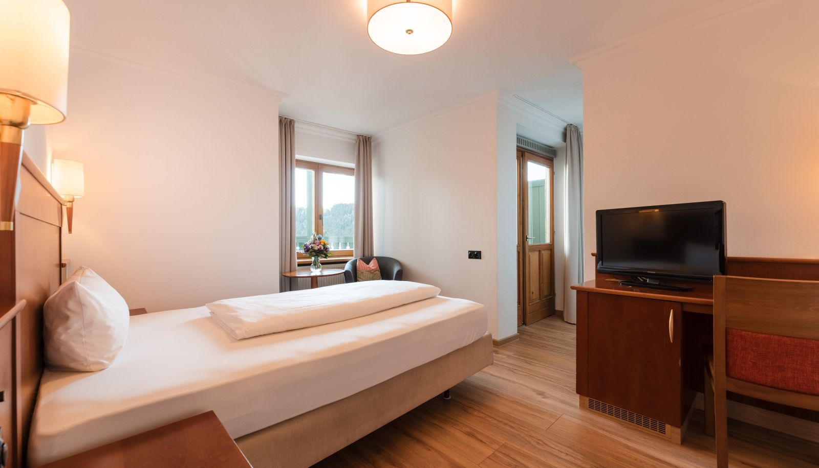 Standaardkamer (eenpersoons) - Posthotel Rattenberg