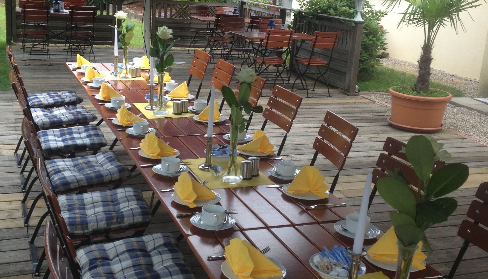 Garten - Hotel Landhaus Knappmann
