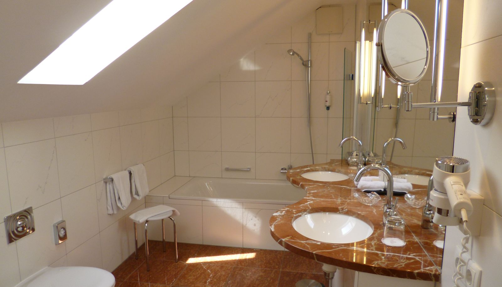 Cuarto de baño - Altstadt Hotel Weinhaus Messerschmitt
