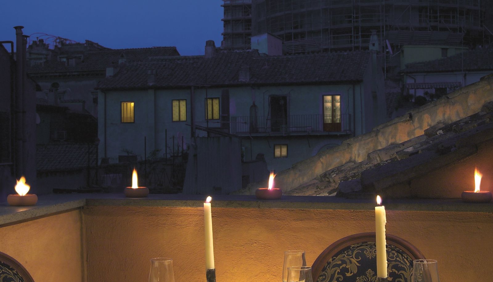 Chambre avec terrasse - Teatro Pace