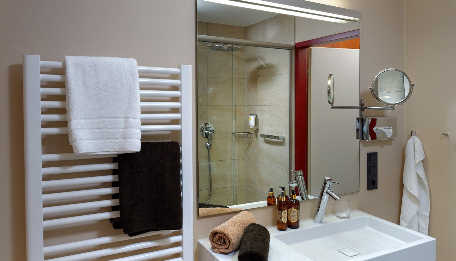 Badezimmer - Drei Birken