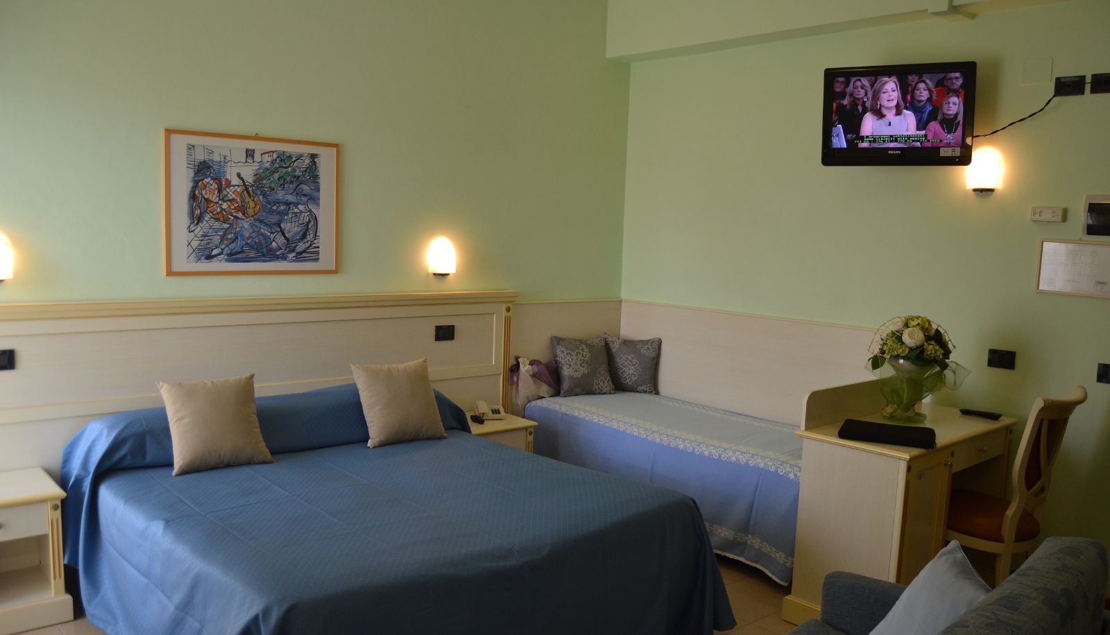Driepersoonskamer - Zeus Hotel