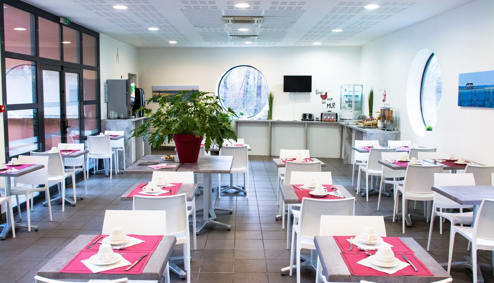 Ontbijtzaal - Zenitude Hôtel - Résidence Bordeaux Aéroport