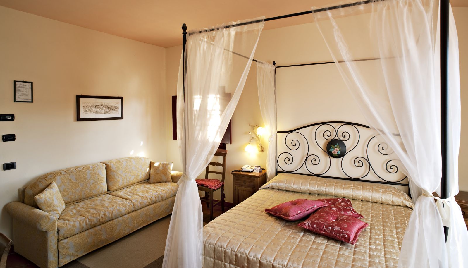 Pokój typu superior (dwuosobowy) - Casolare Le Terre Rosse Hotel