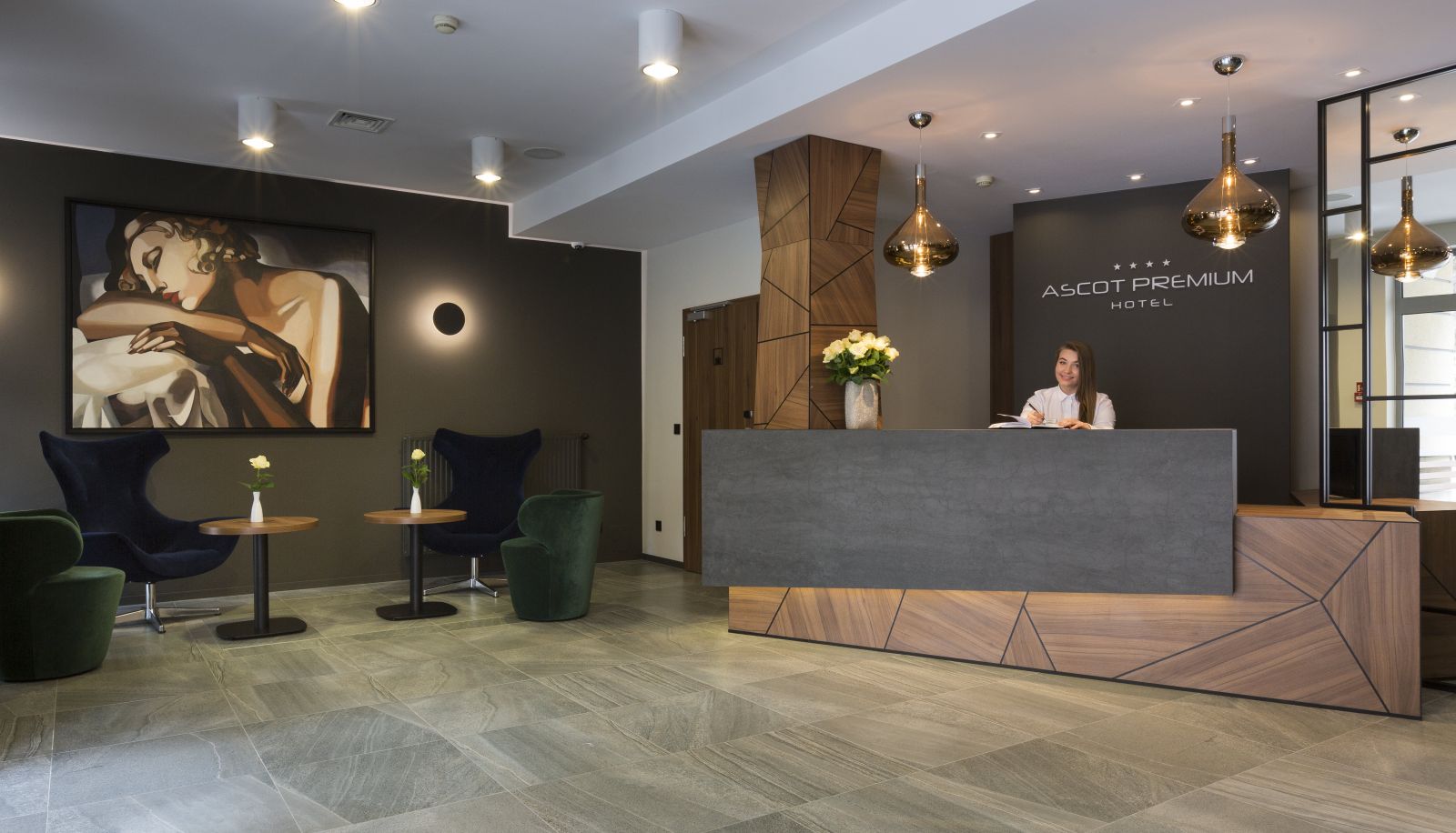 Rezeption - Ascot Premium Hotel