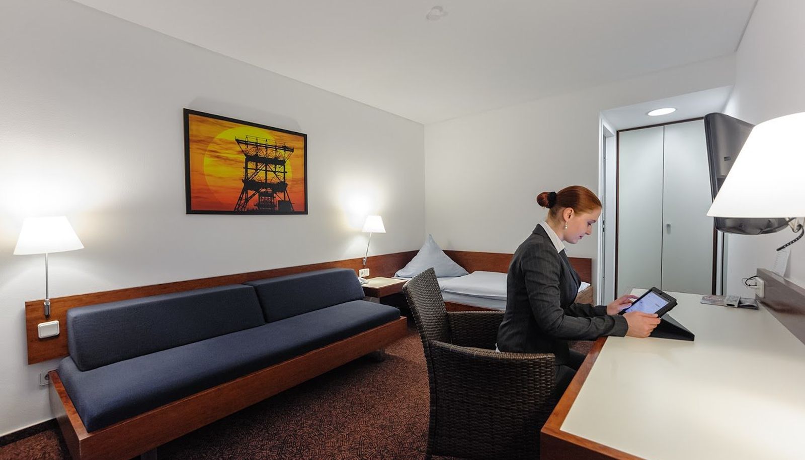 Chambre supérieure (simple) - Hotel Böll Essen