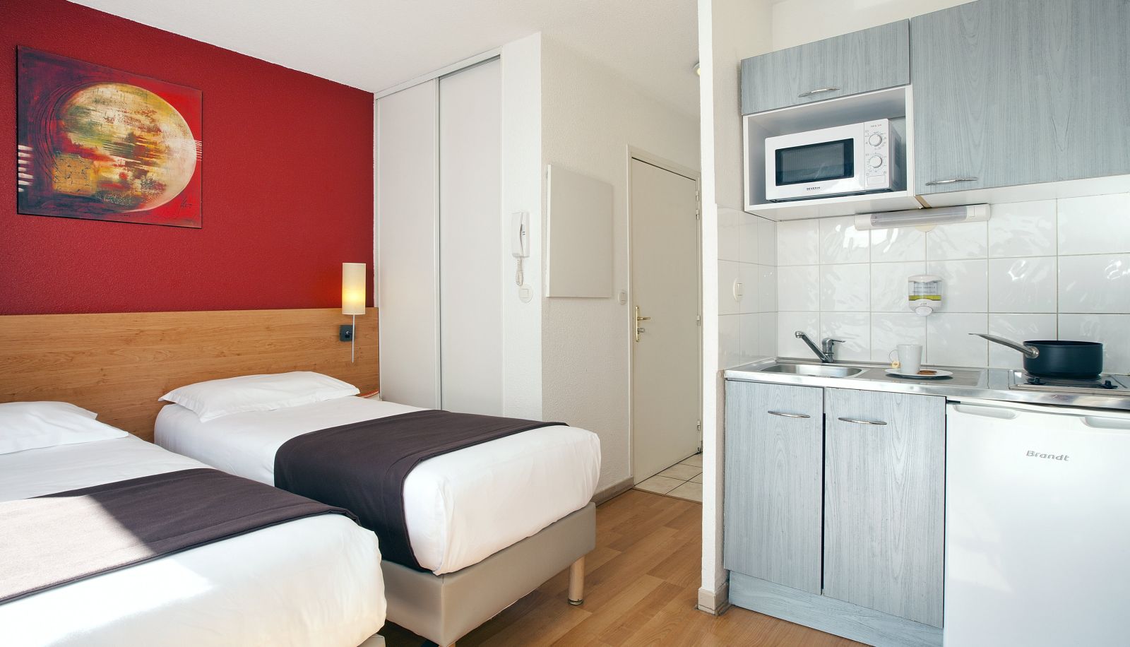 Standaardkamer (eenpersoons) - Residhome Lyon Gerland