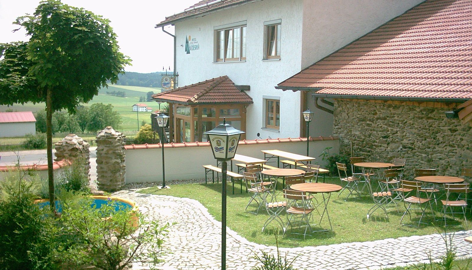 Garten - Waldesruh Landhotel