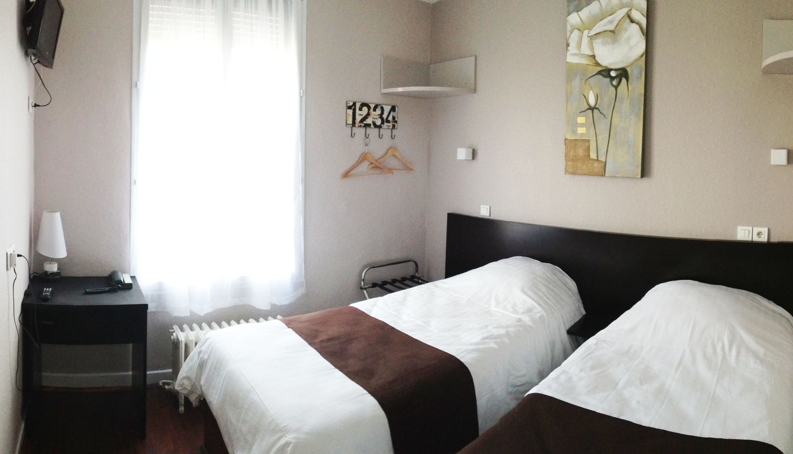 Standard room (double) - Hôtel Francois 1er