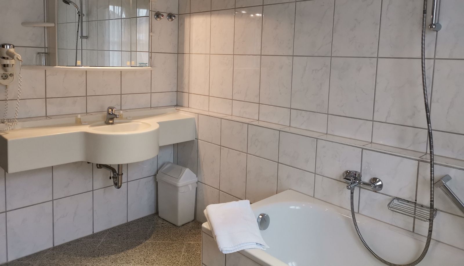 Badezimmer - Hotel Pfeffermühle