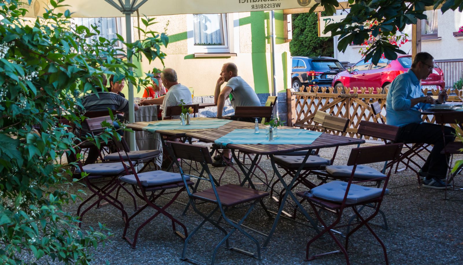 Terasse - Landgasthof Neitsch Grünstädtel
