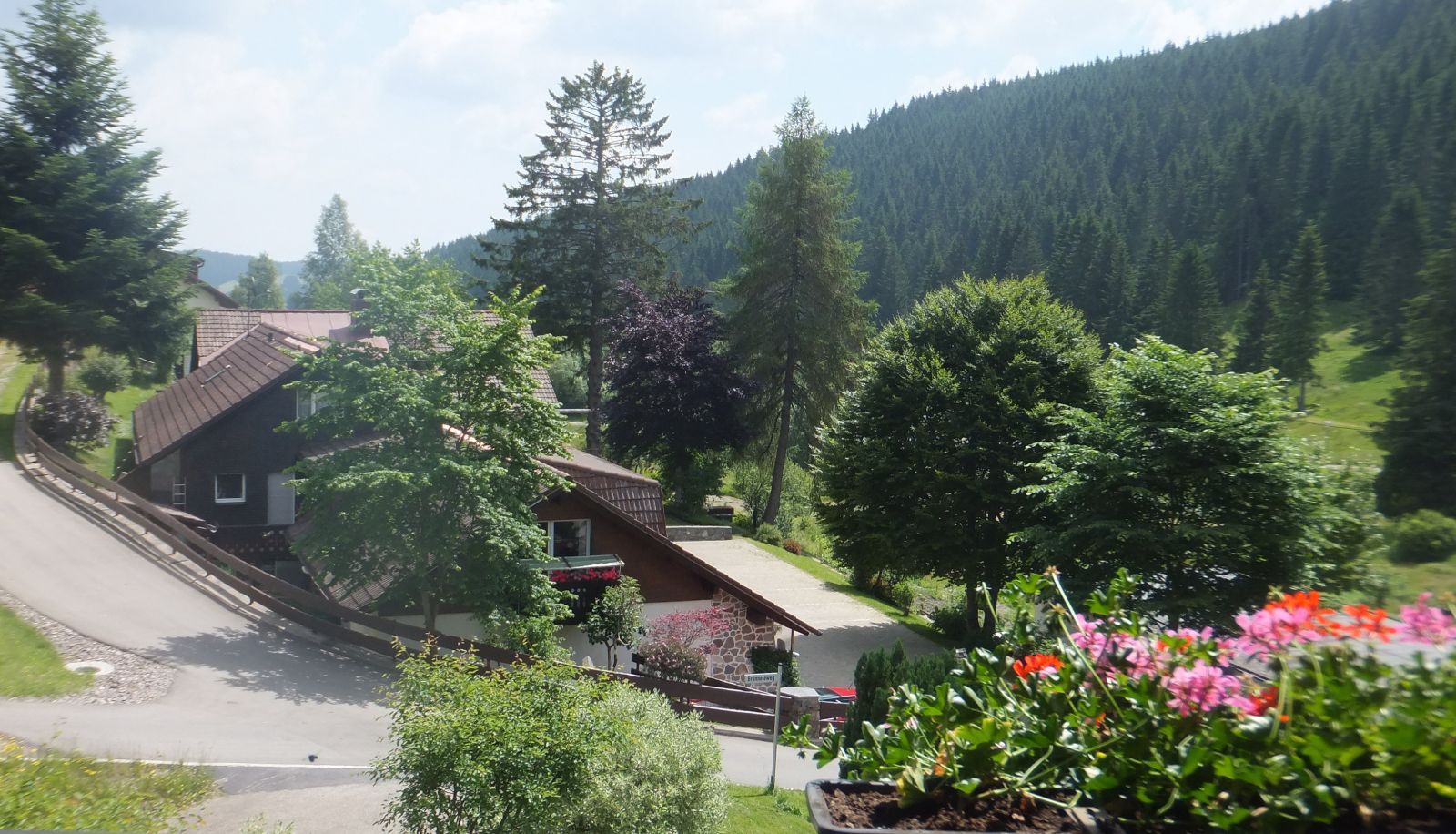 Camera con balcone - Schwarzwald-Pension Kräutle
