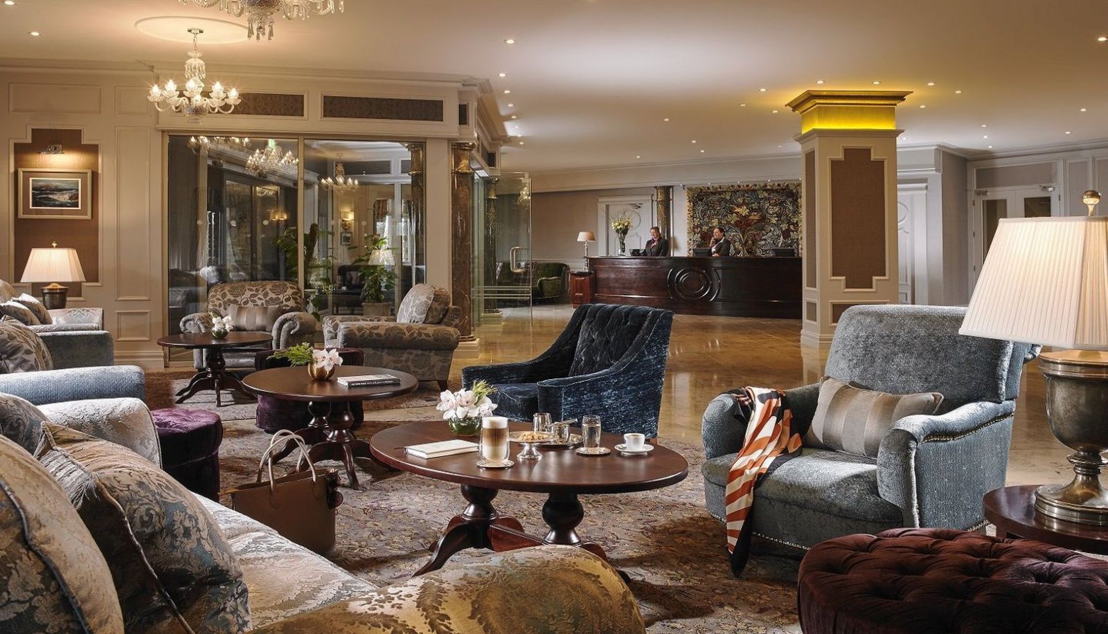 Hall - The Rose Hotel