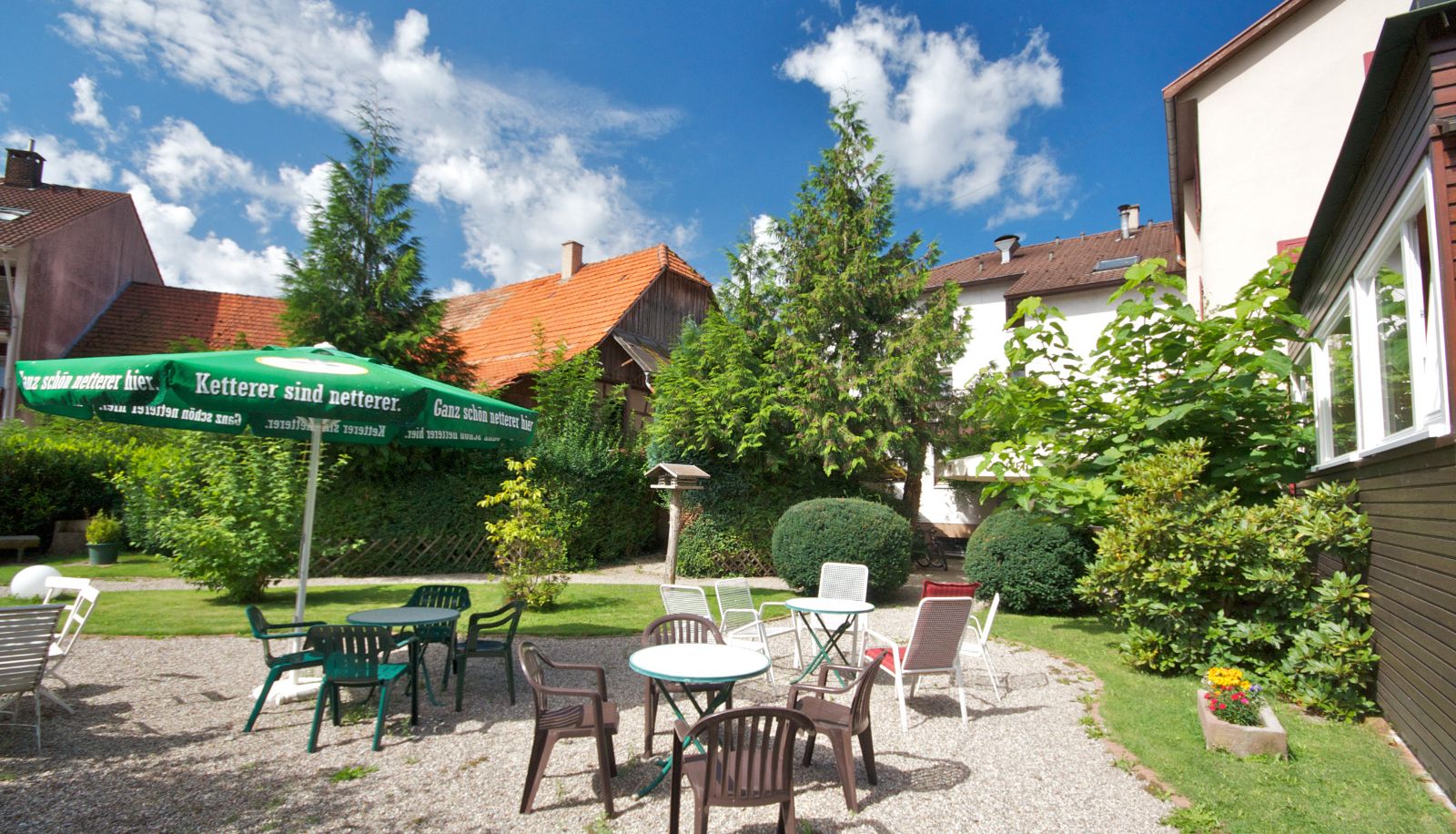 Tuin - Zum Kreuz Gasthof