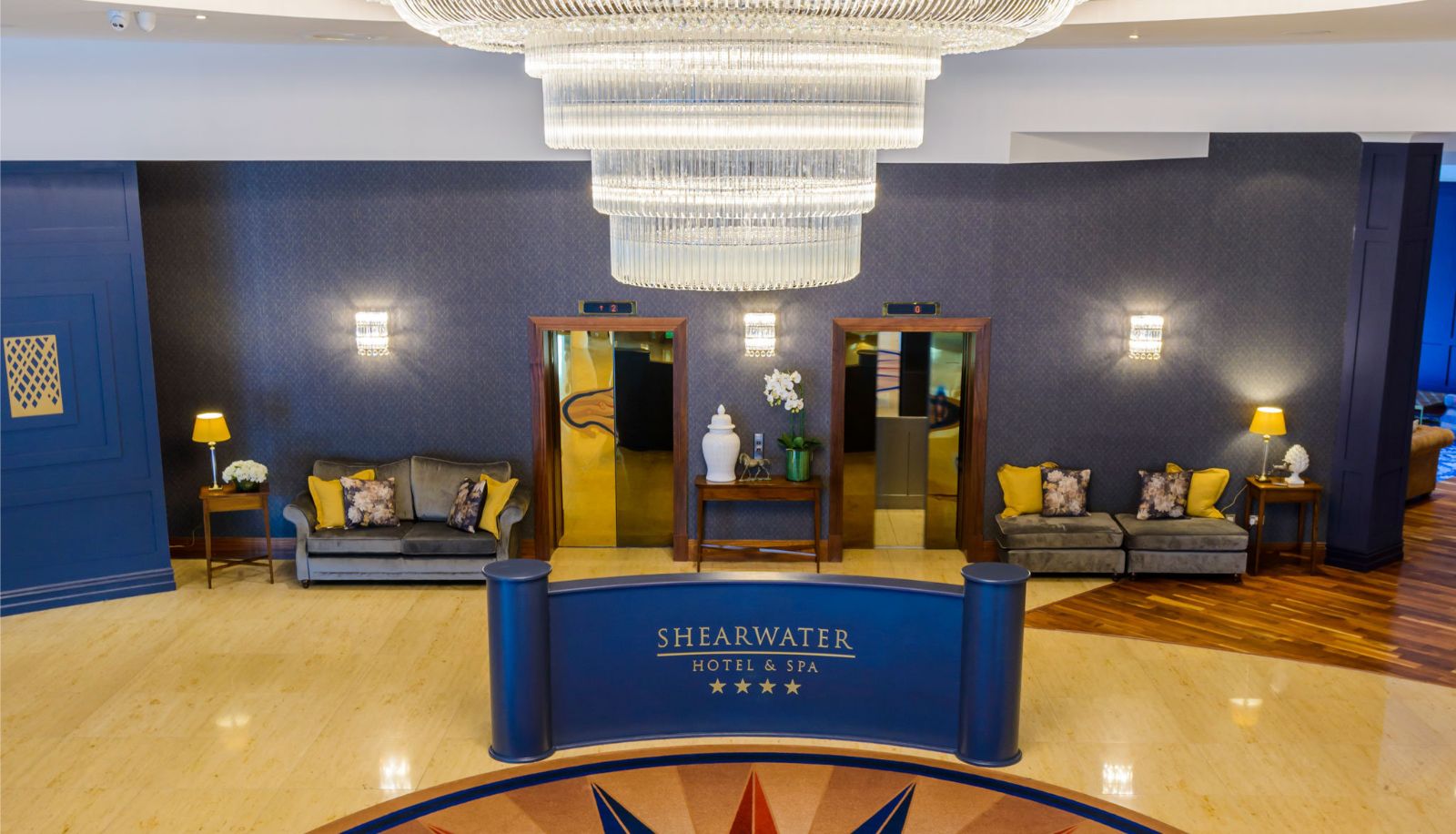 Rezeption - Shearwater Hotel & SPA