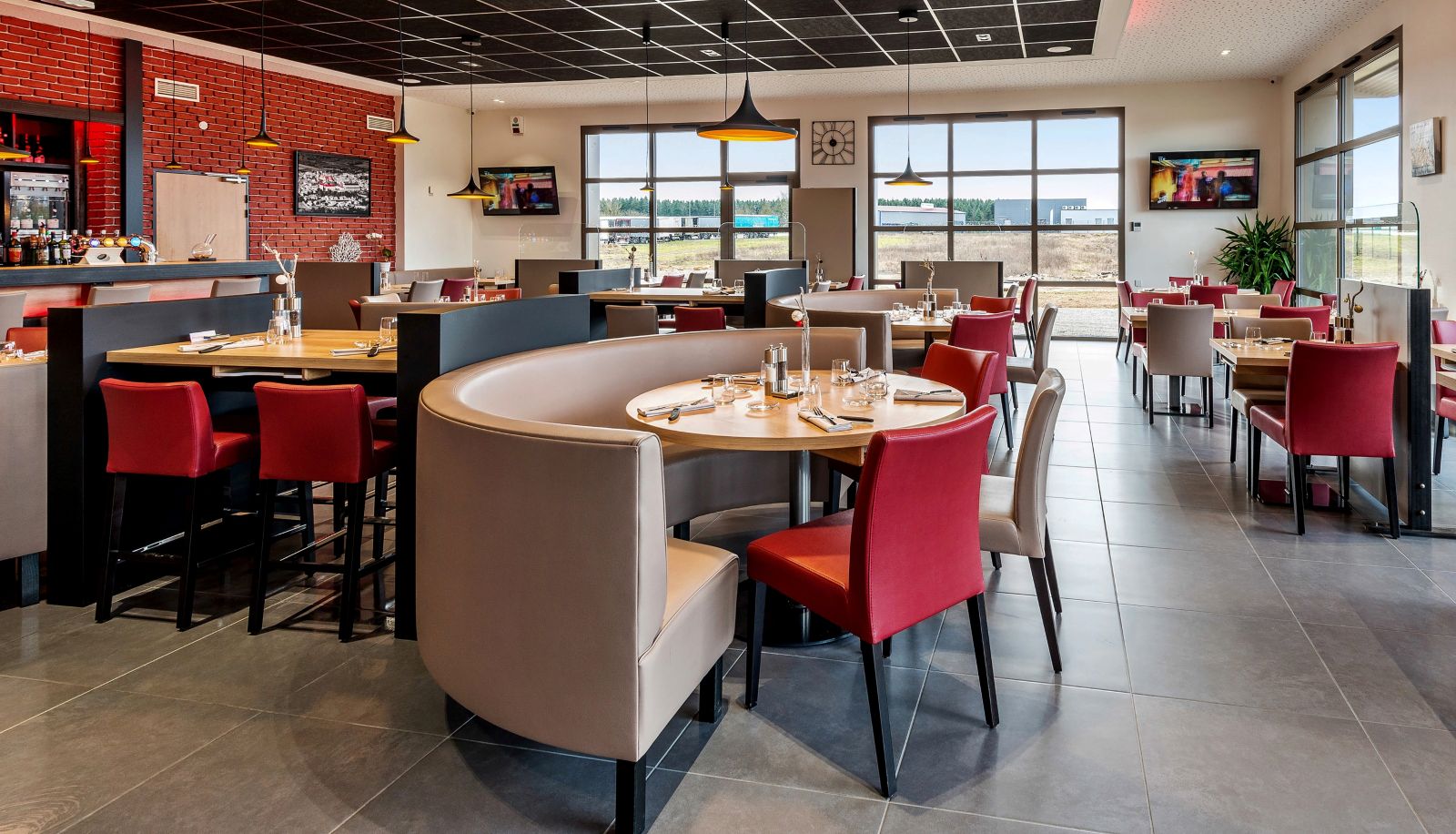 Restaurant - Auberge Jum'hotel Logis