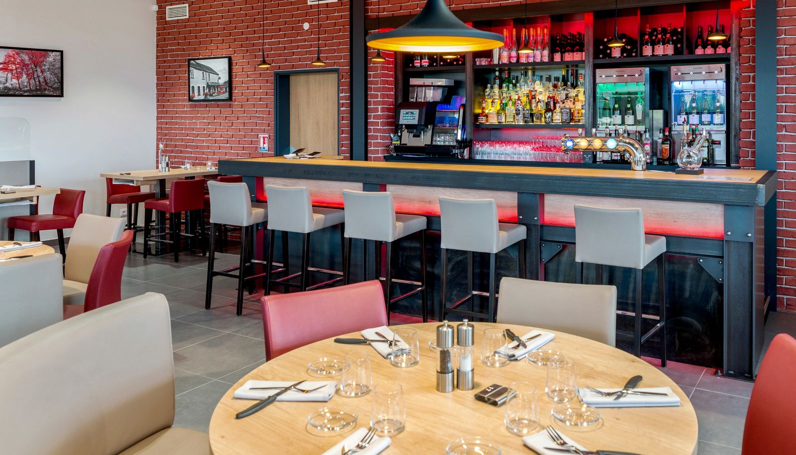 Restaurant - Auberge Jum'hotel Logis